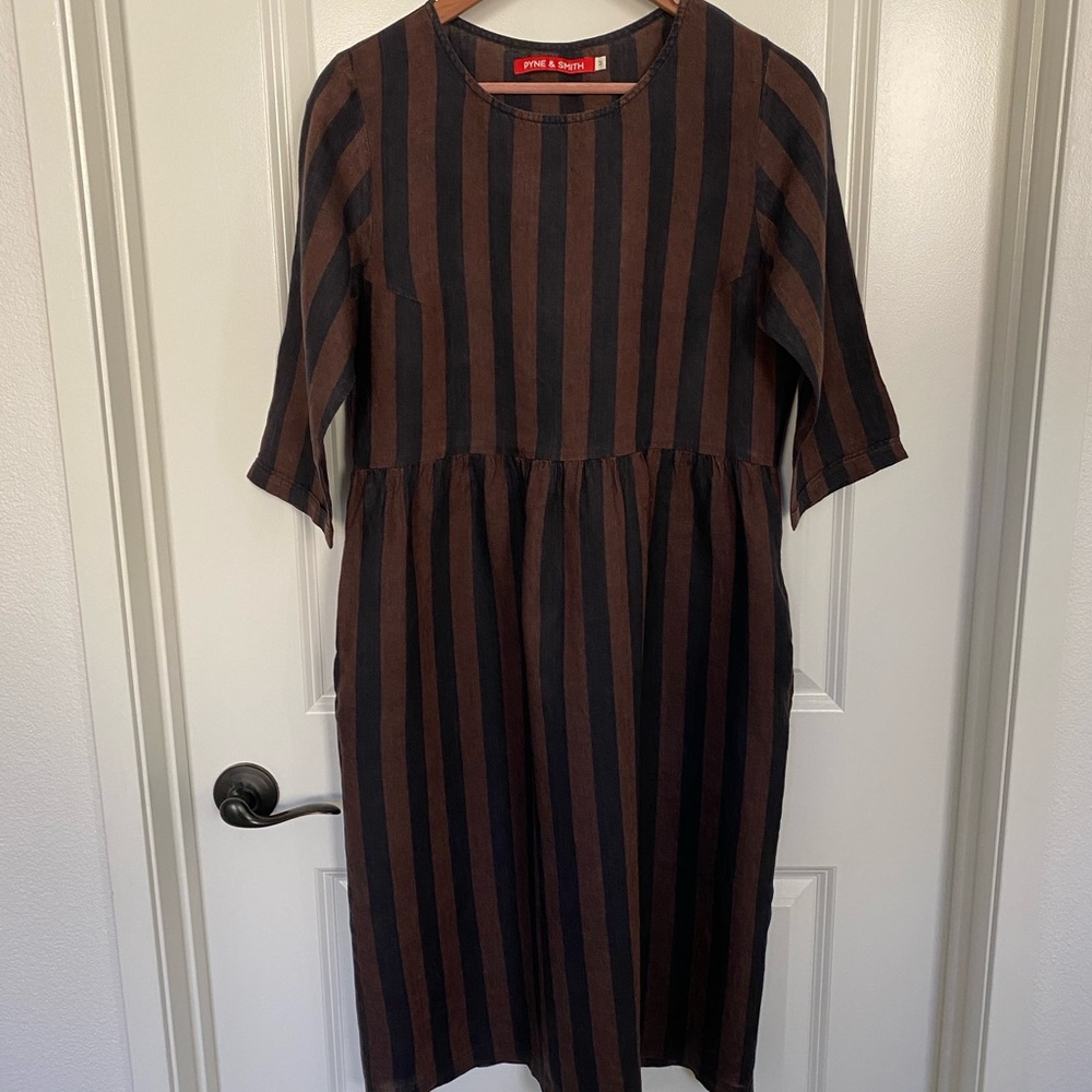 Pyne & Smith Cocoa and Black Stripe M